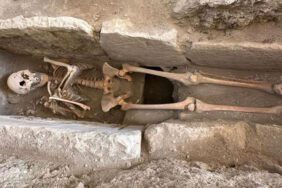 Aydın'da ortaya çıkan mezar herkesin ilgisini çekti 800 yıllık kadın iskeleti bulundu