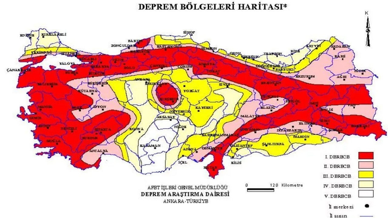 İZMİR risk haritası