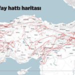 Kuzey Anadolu Fay Hattı haritası