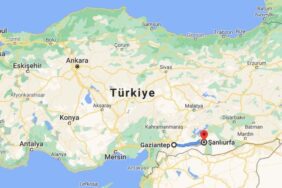 Gaziantep Şanlıurfa arası kaç km?