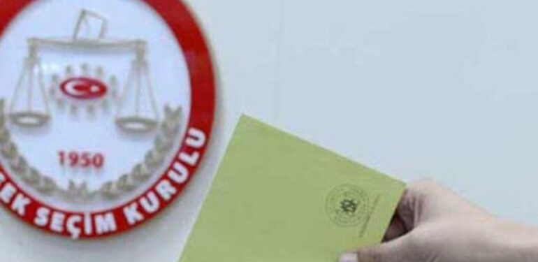 YSK ile milletvekili sayıları