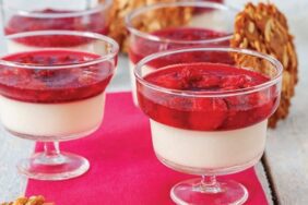 Ahududulu krem tatlı