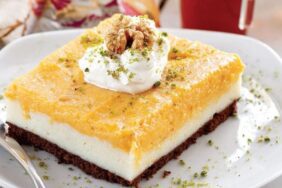 Balkabaklı irmik tatlısı