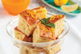 Enfes vanilyalı kek