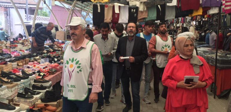 Yeşil Sol Parti’den Manisa Saruhanlı’da Seçim Çalışması