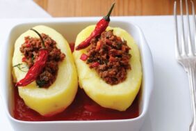 Kıymalı patates dolması