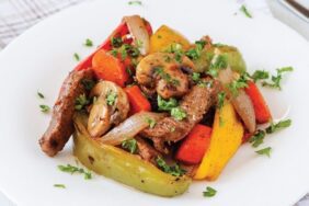 Sebzeli biftek tarifi