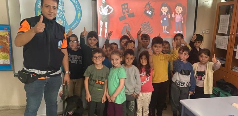 Minik Tarzanlar Afete Karşı Bilinçlendiriliyor