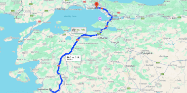 manisa istanbul arası harita kaç km nasıl gilidir