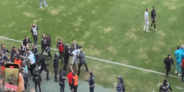 bursa diyarbekirspor kavga