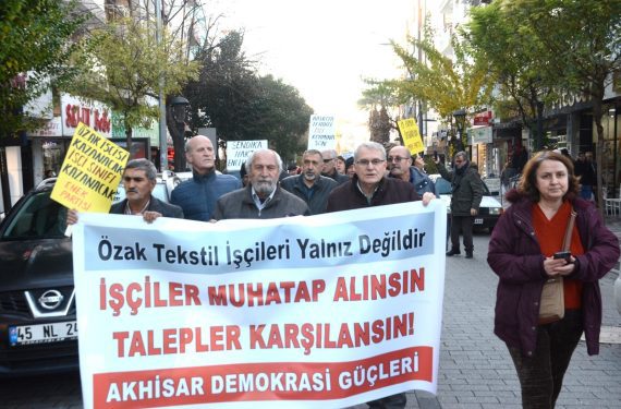 özak tekstil akhisar demokrasi güçleri