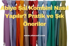Abiye Şal Kombini Nasıl Yapılır Pratik ve Şık Öneriler