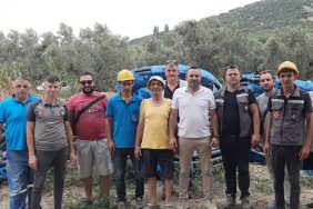 Başkan Akın, 20 hektar alanı suyla buluşturdu