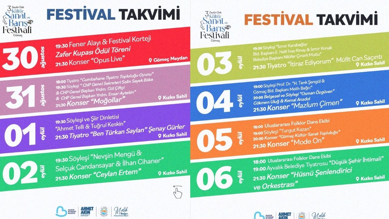 gömeç festival