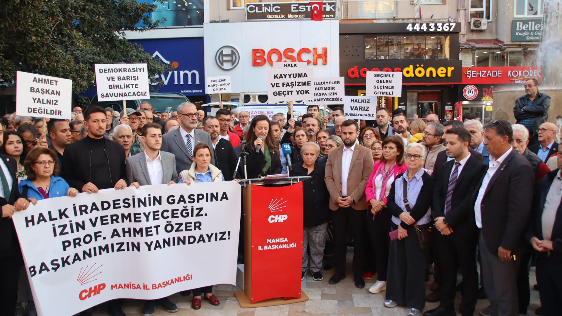 Manisa Esenyurt Protesto