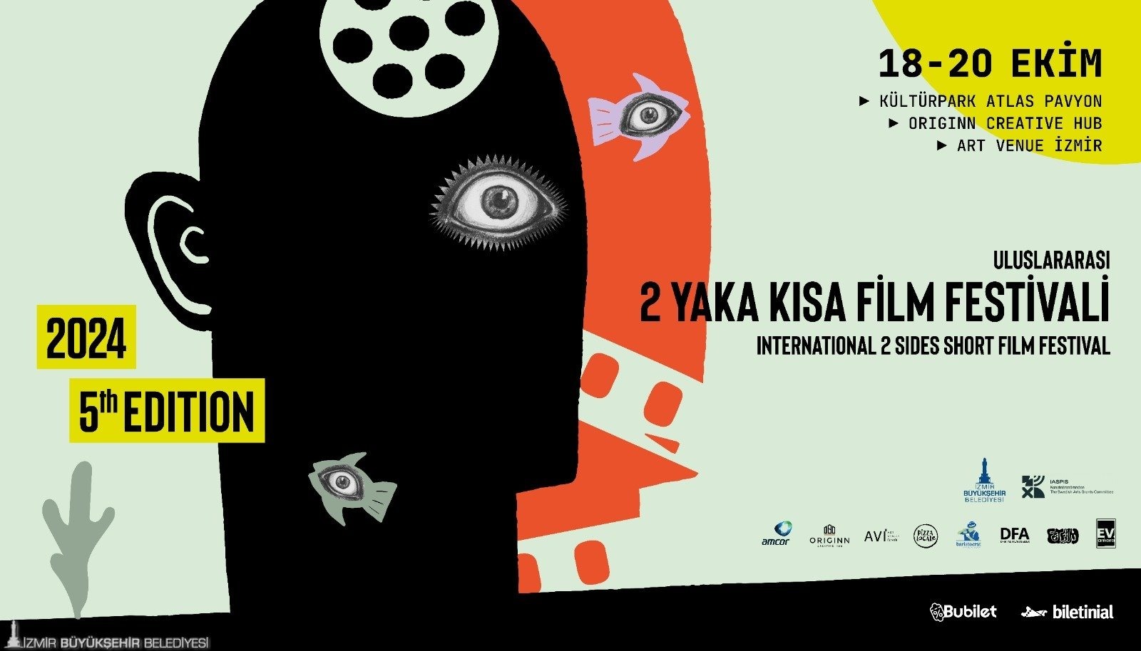 Uluslararası 2 Yaka Kısa Film Festivali sinemaseverlerle buluşuyor