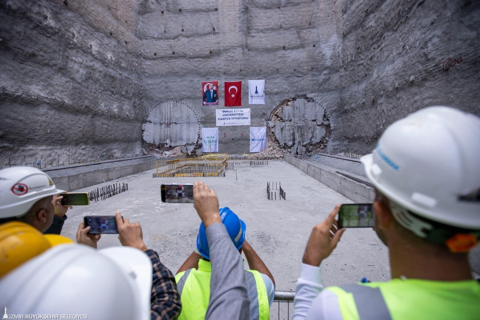 izmir metrosu çalışma