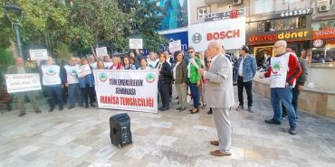 manisa emekliler sendikası eylem