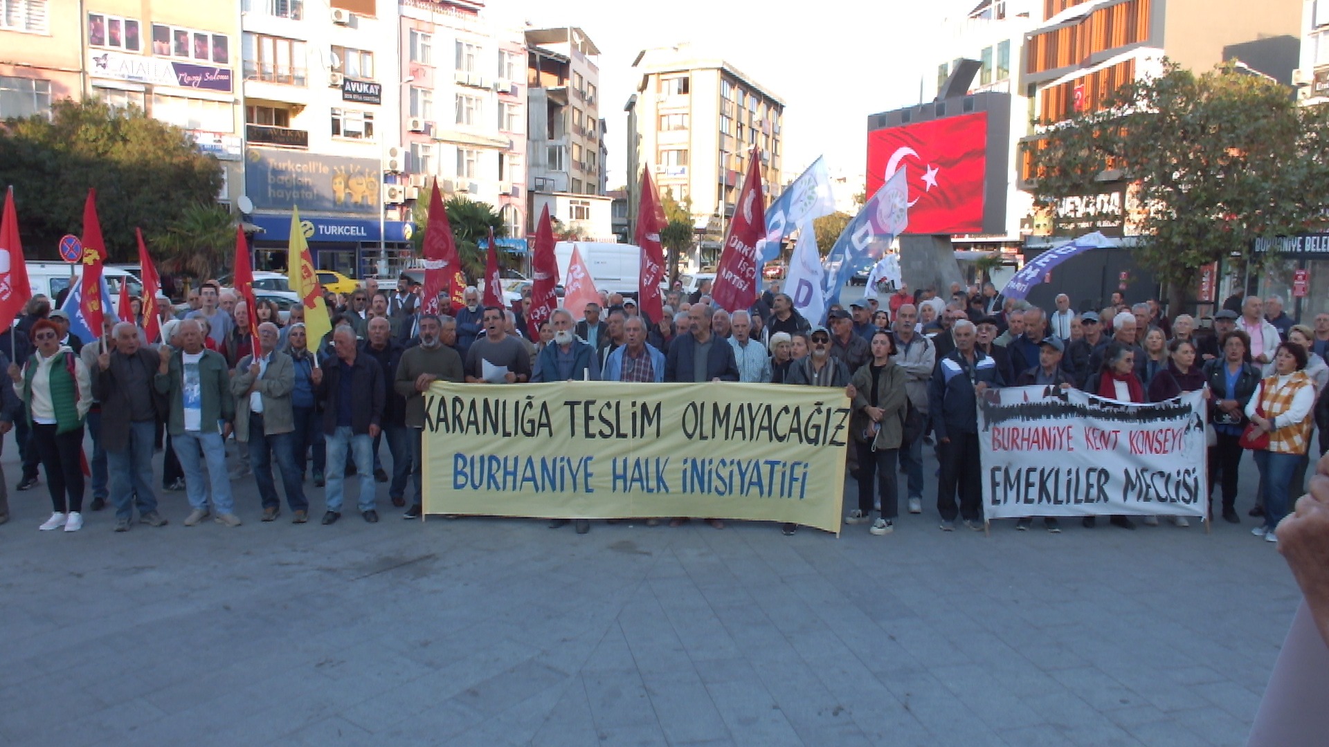 BURHANİYE KAYYIM PROTESTO