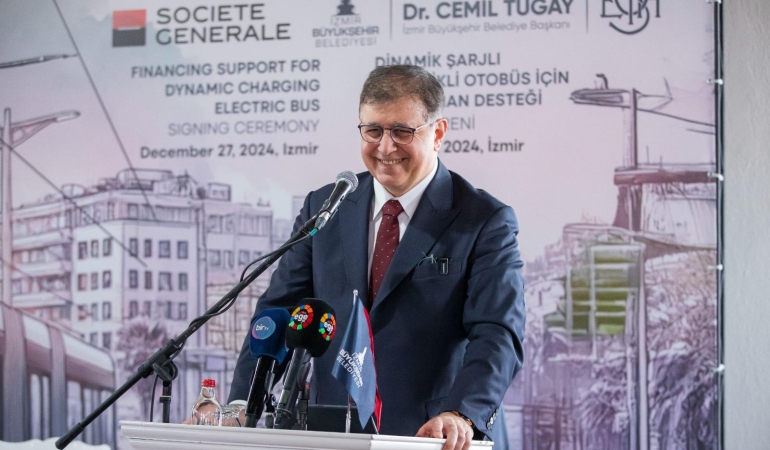 İzmir’de Dinamik Şarjlı Elektrikli Otobüs dönemi başlıyor! –