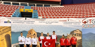 Aerobik Jimnastik Genç Milli Takımı Tunus’ta harikalar yarattı