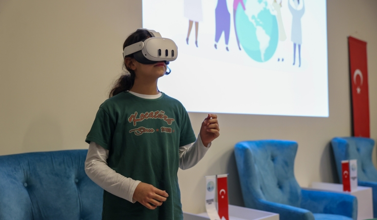 İklim değişikliğini sanal gerçeklik gözlükleriyle deneyimlediler