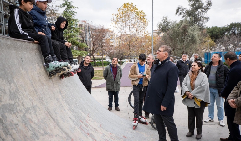 Buca’nın simgesi Hasanağa Bahçesi yenilenecek