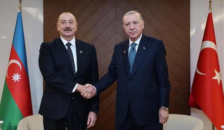 Erdoğan ve Aliyev Arasında D-8 Görüşmesi