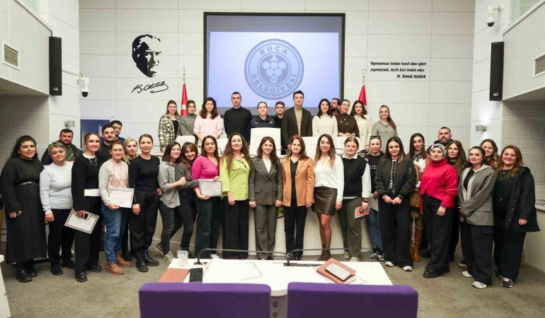 Manisa Büyükşehir Belediyesinden Buca Belediyesi çalışanlarına eğitim