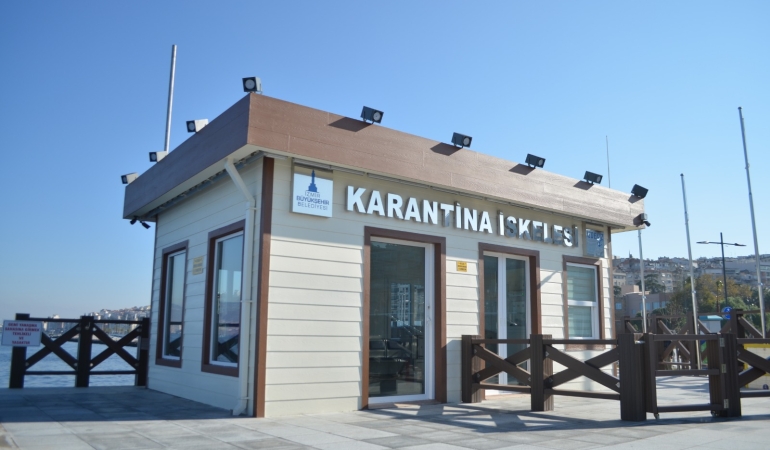 Göztepe ve Karantina iskeleleri yeniden devrede