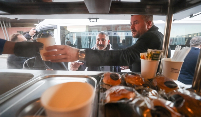 Başkan Görkem Duman’dan Bucalılara sabah sürprizi