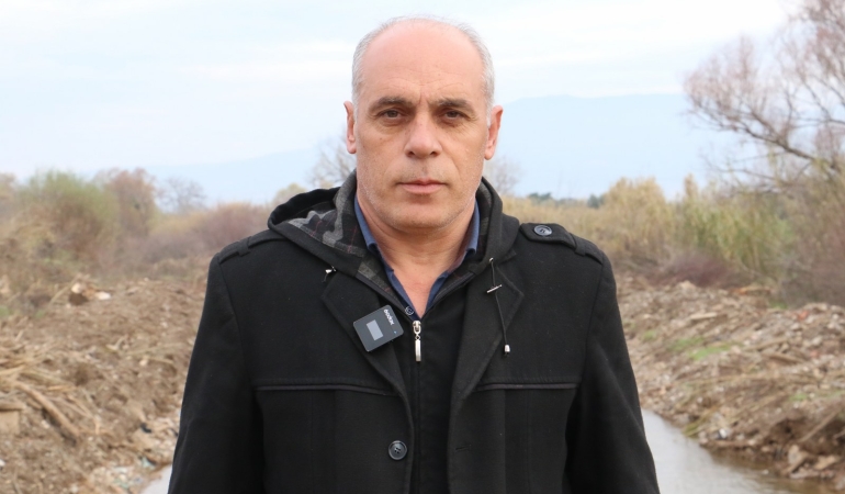 Derbent Mahallesinde dere geçişleri güvenli hale geldi