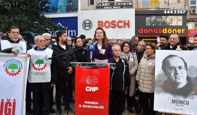 Uğur Mumcu’yu, CHP Manisa İl Örgütü unutmadı