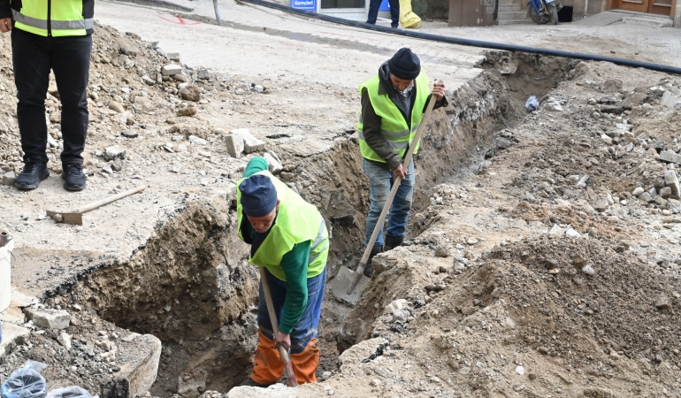 Demirci’nin alt yapısı dirençli hale geliyor