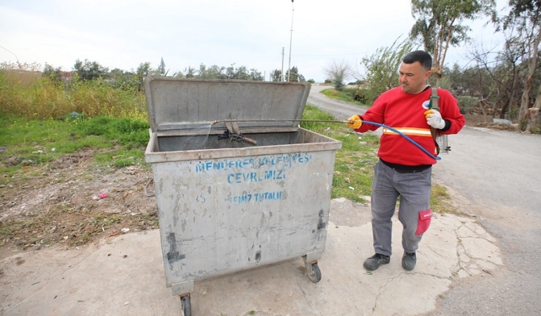 Menderes’te Haşere ile Mücadele Başladı