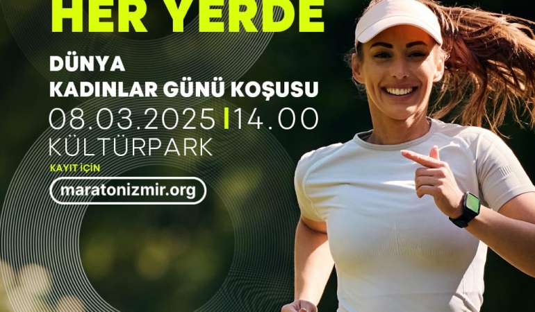 İzmir’de “kadın her yerde”