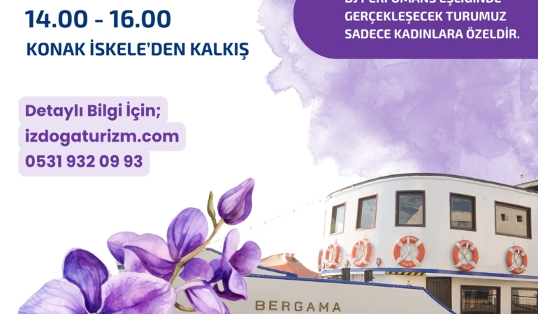 Büyükşehir’den kadınlar gününe özel Körfez turu