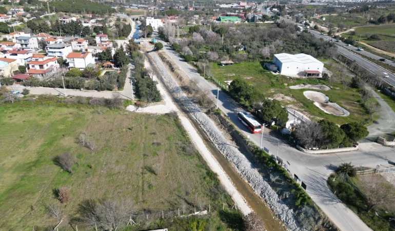 Yarımada’da dereler ıslah edildi