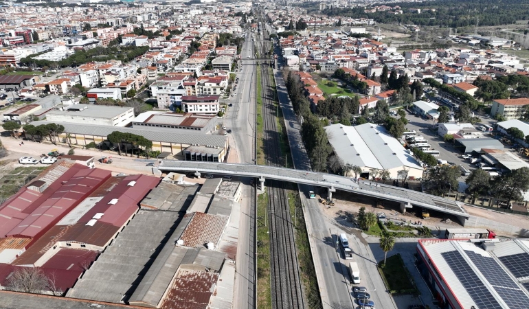 Sarnıç trafiği yeni köprü ile rahatlayacak