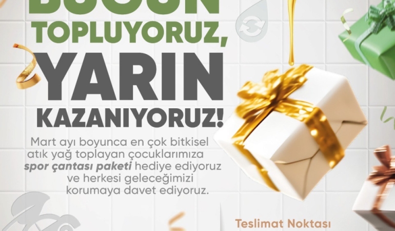 Karşıyaka Belediyesi’nden çevreci çocuklara ödül