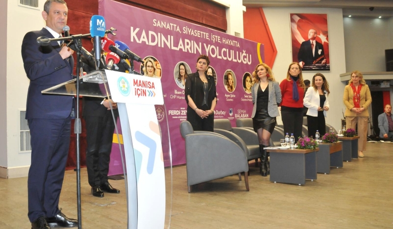 CHP Genel Başkanı Özel Manisa’dan Uluslararası gündemini değerlendirdi