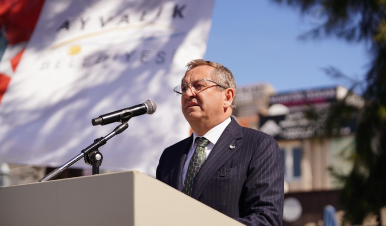 Atatürk’ün Ayvalık’a gelişinin 91’inci yıl dönümü kutlandı