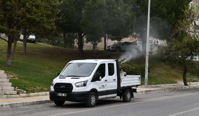Çiğli’de Sivrisineklere Karşı Etkin Mücadele