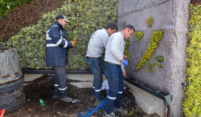 Güzelbahçe’nin Çiçekleri Açtı