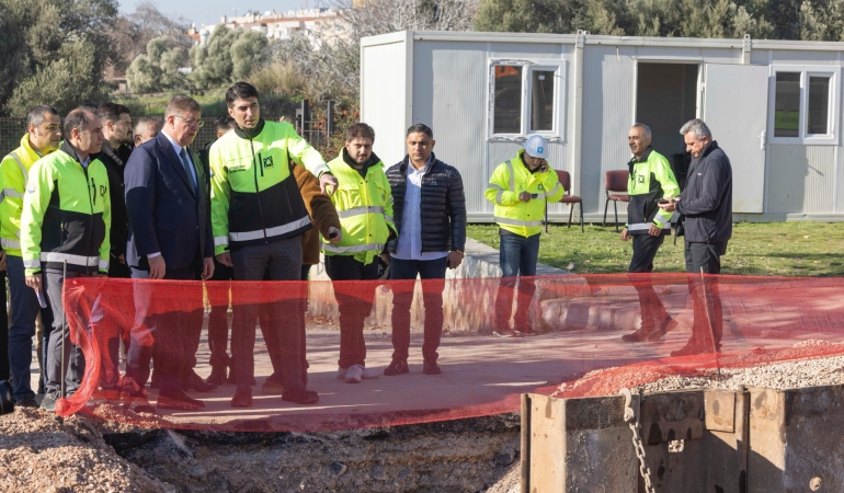 İZSU’dan Konak ve Karabağlar’ın altyapısını güçlendirecek dev proje