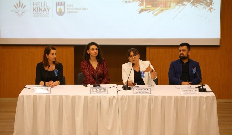 Karabağlar’da “Üreten Kütüphanelerin Bilinmeyen Dünyası” Paneli