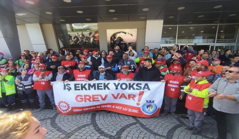 Narlıdere’de belediye binasına grev ilanı: Sendika’dan masaya davet!