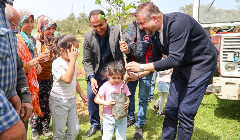 Bucada  arıcılığa destek için yeşil adım