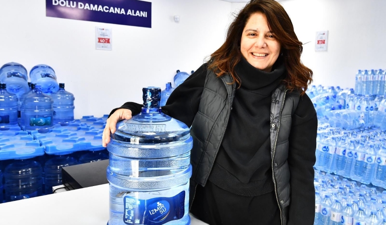 İzmirli 40 liraya sağlıklı damacana suya ulaşıyor
