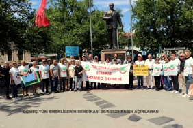 Gömeç emekliler açıklama